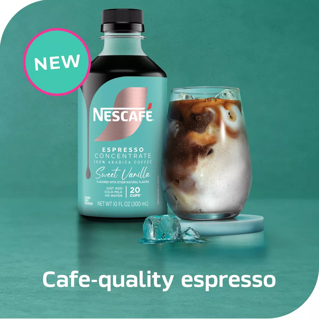 Nescafe Sweet Vanilla Espresso Concentrate - 10 Fl Oz