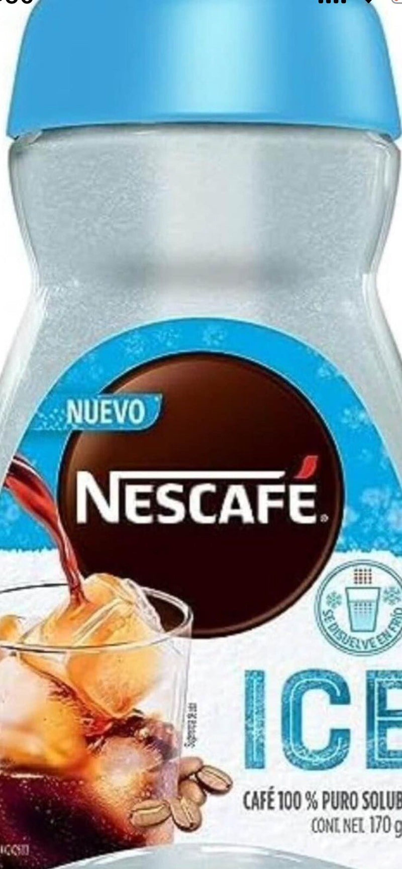 NESCAFE ICE/INSTANT ICED COFFEE 170G CAFE HELADO ECHO EN MÉXICO